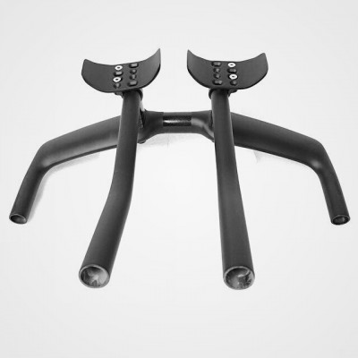 The popular bike parts carbon aero handlebar used for TT or road bicycle