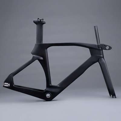 The largest size 58cm carbon fiber track bike road frame for mens